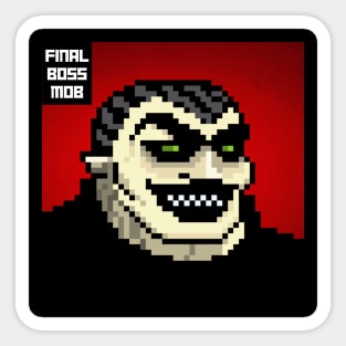 Final Boss Mob #20 Sticker